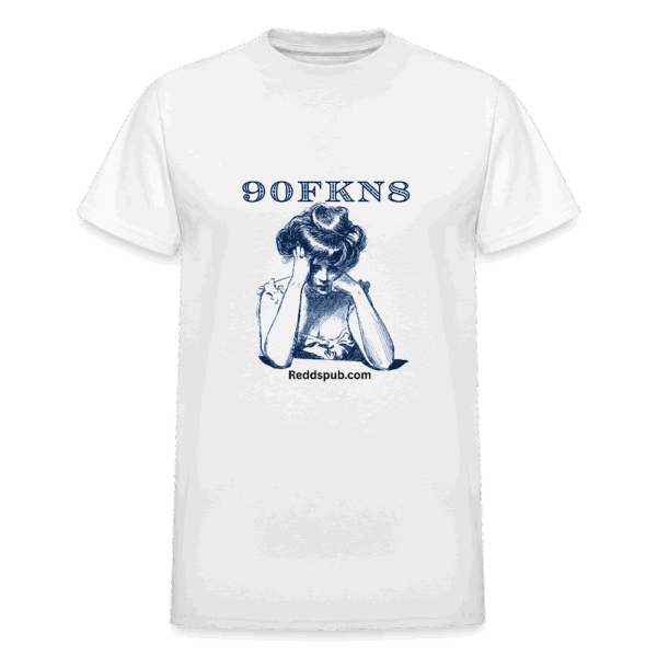 90Fk8 Redds Pub Vintage T Shirt Print on Front - Image 2
