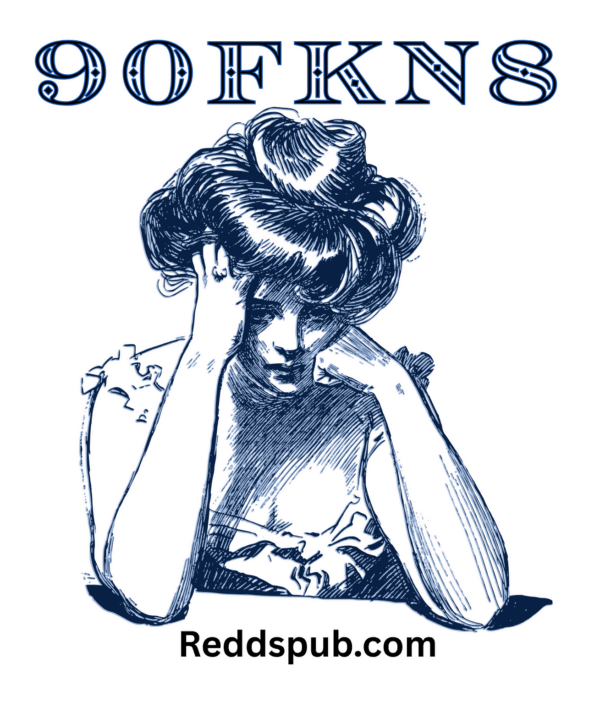 90Fk8 Redds Pub Vintage T Shirt Print on Front