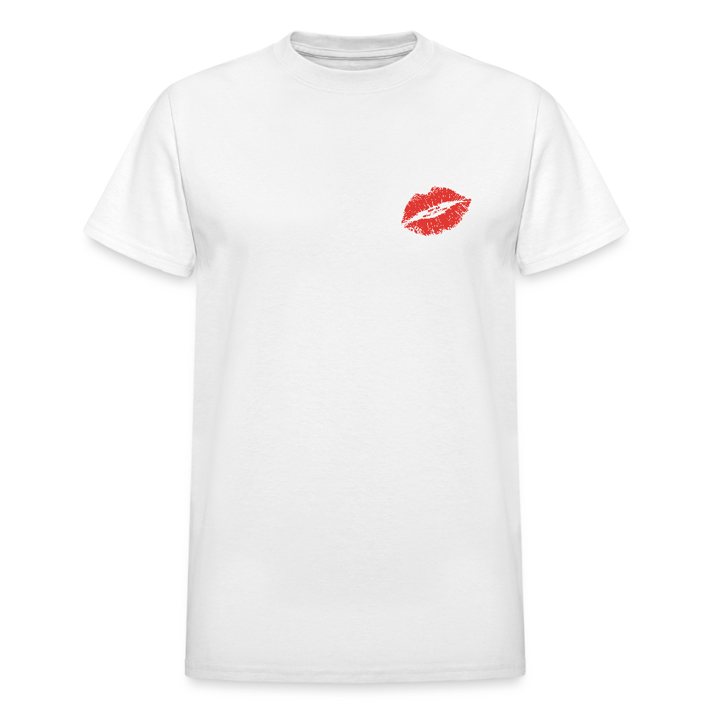 90fkn8 - Lips on Front Vintage Print on Back - Image 2