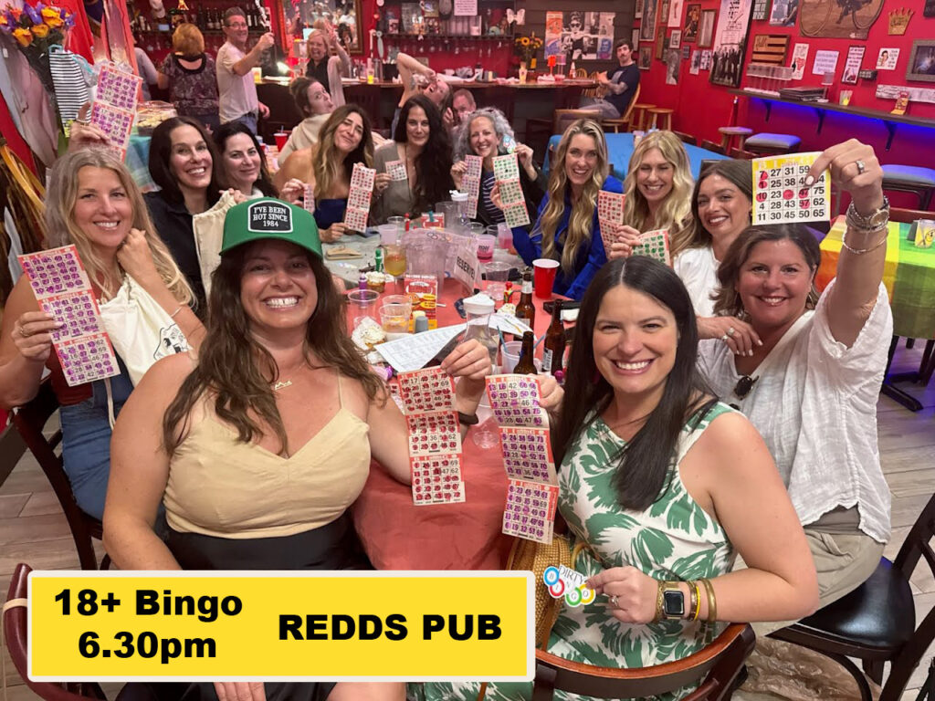 Bingo at Redds Pub