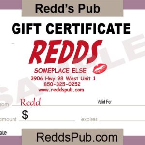 Gift-certificate - redd -